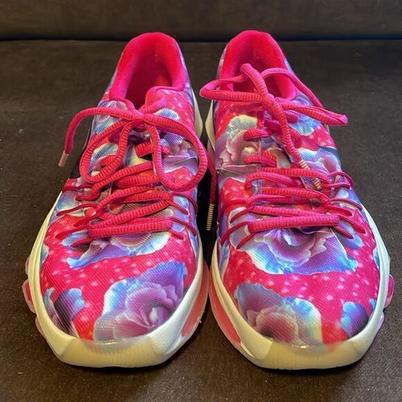 NEW KD 8 GS Aunt Pearl Womens 5.5/6.0 4 Y Pink - Picture 6 of 10
